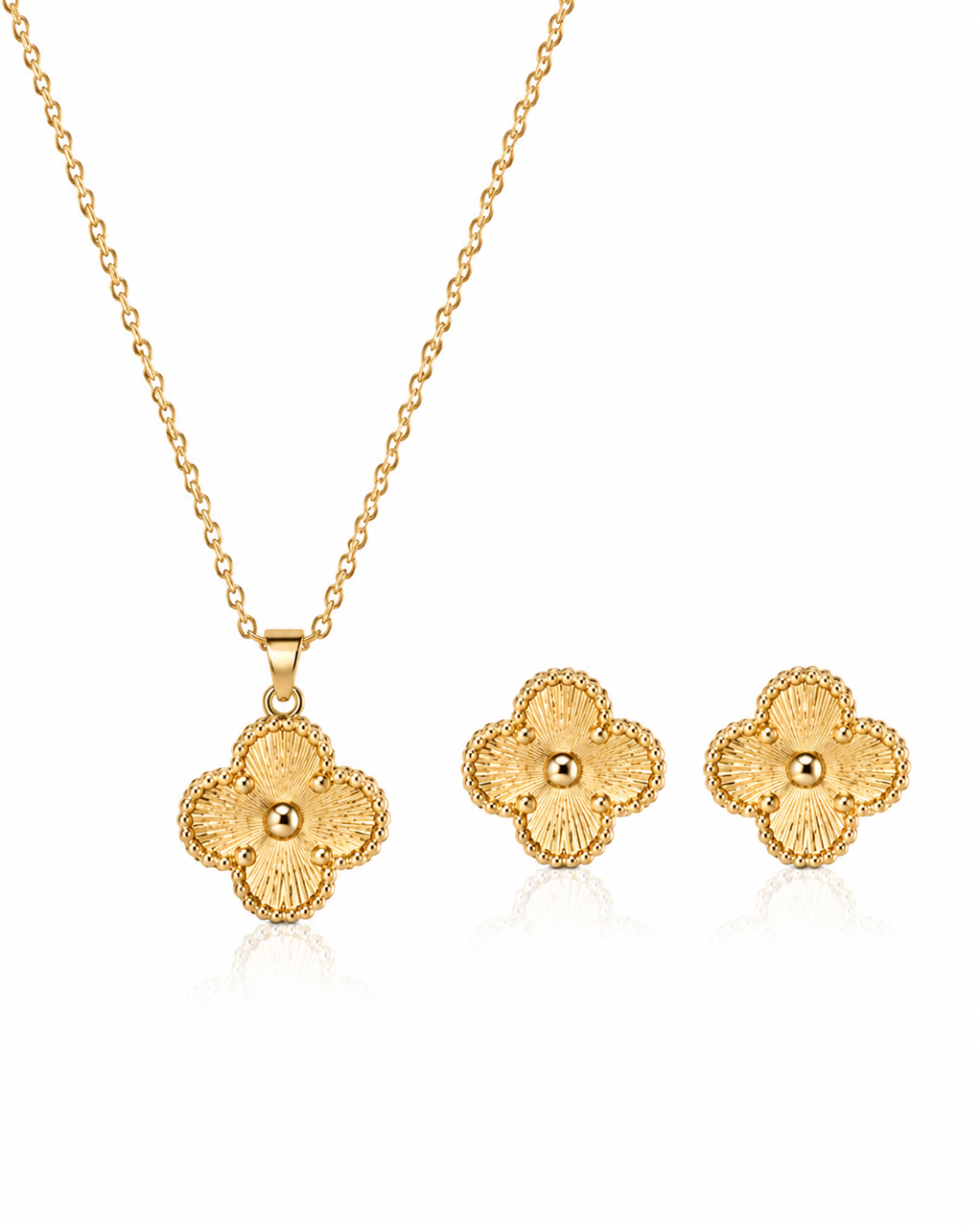 Set Trébol Dorado